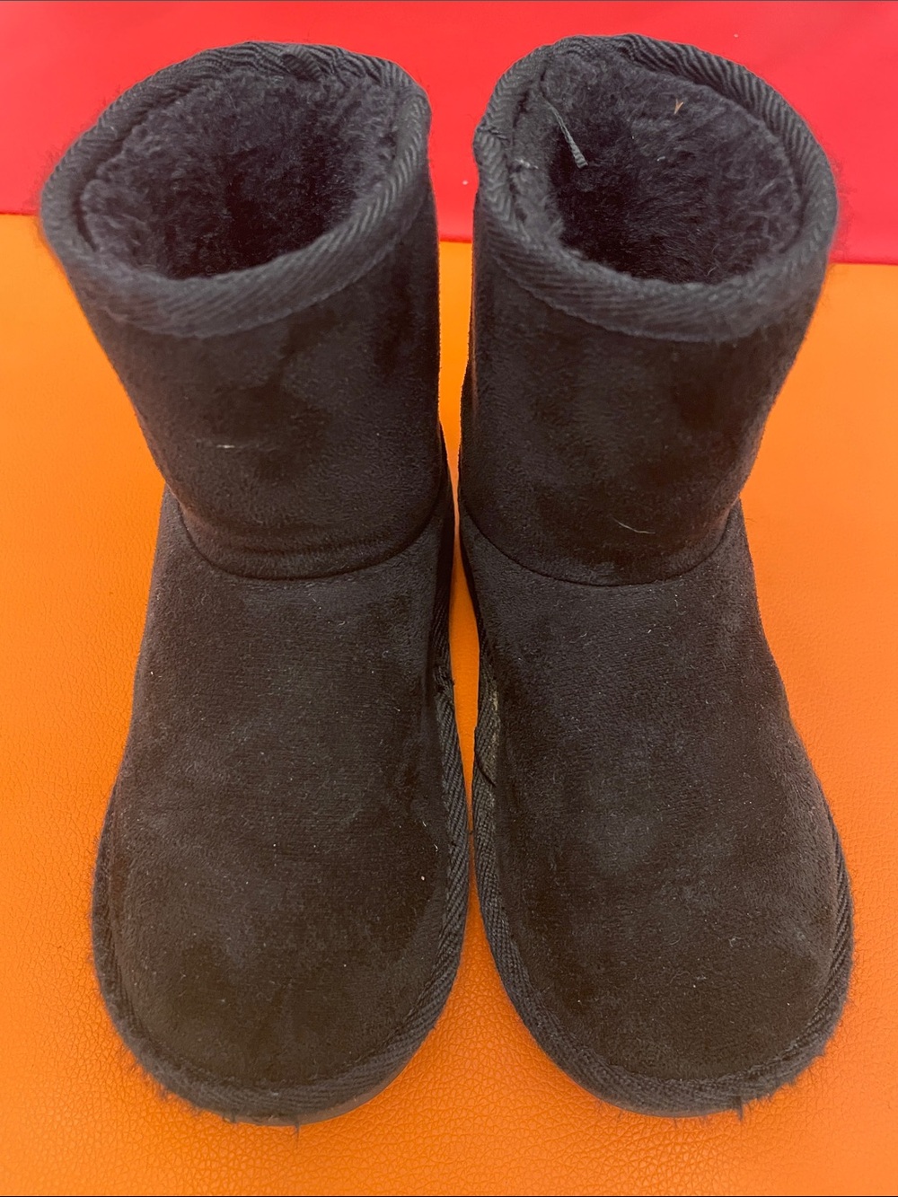 The Children's Place Black Plush-Lined Girls' Winter Boots
